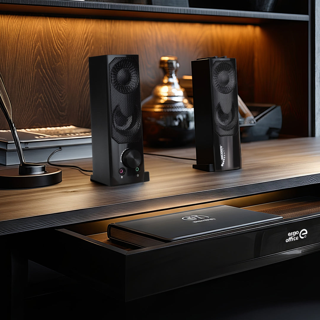 Audiocore 3Wx2 počítačový soundbar, LED, USB 5V, line-in, AC955