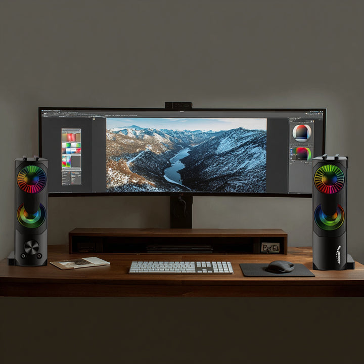 Audiocore 3Wx2 počítačový soundbar, LED, USB 5V, line-in, AC955