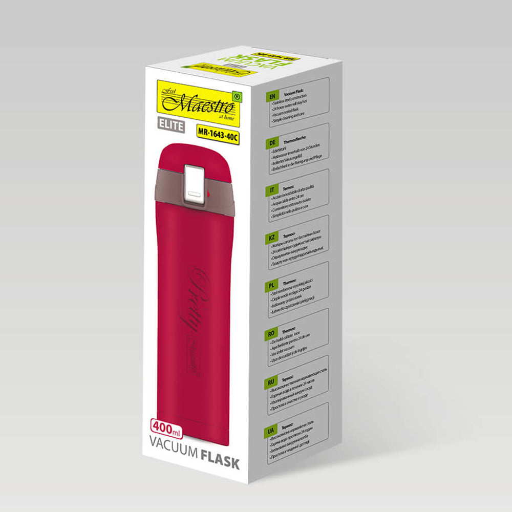 Termohrnček Maestro Pretty z nerezovej ocele s objemom 400 ml