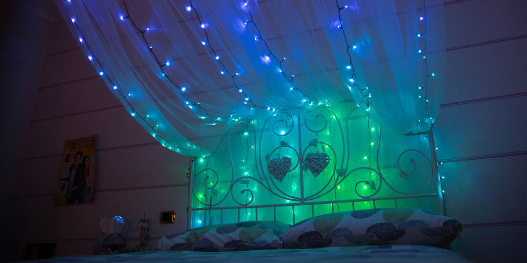 Inteligentné osvetlenie vianočného stromčeka Twinkly Strings 600LED RGB 48m