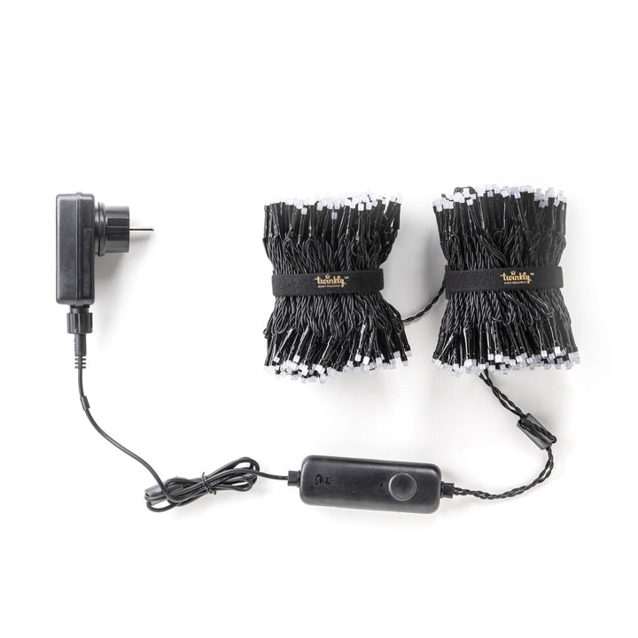 Inteligentné osvetlenie vianočného stromčeka Twinkly Strings 600LED RGB 48m
