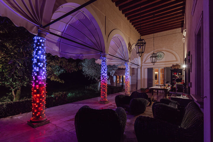 Inteligentné osvetlenie vianočného stromčeka Twinkly Strings 600LED RGB 48m