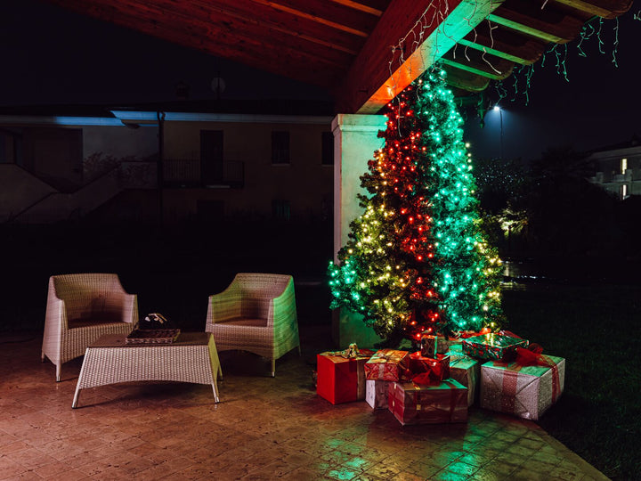 Inteligentné osvetlenie vianočného stromčeka Twinkly Strings 600LED RGB 48m