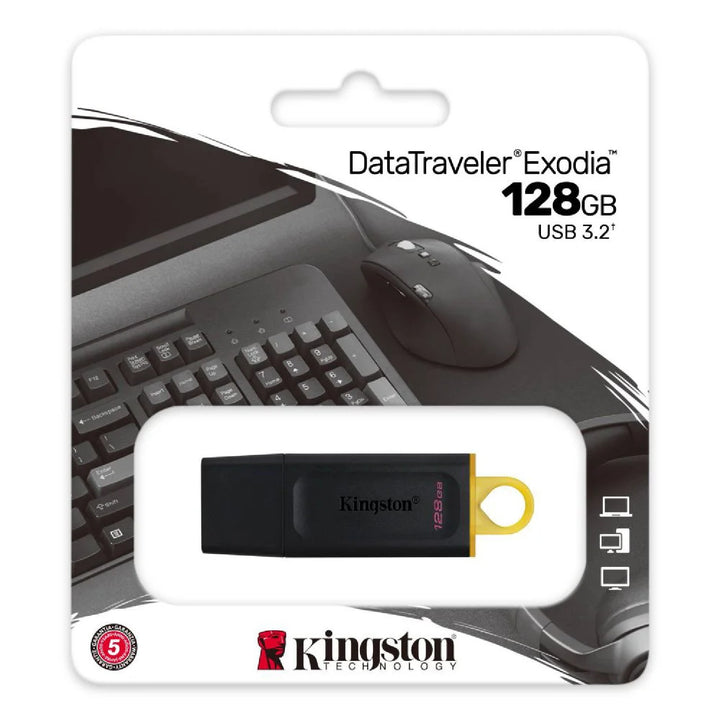 Pendrive USB 3.2 Kingston DataTraveler Exodia 128 GB