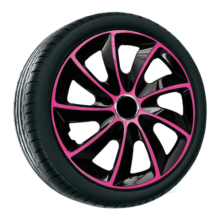 Čiapky 15" NRM EXTRA STIG PINK BLACK ružová/čierna 4 kusy