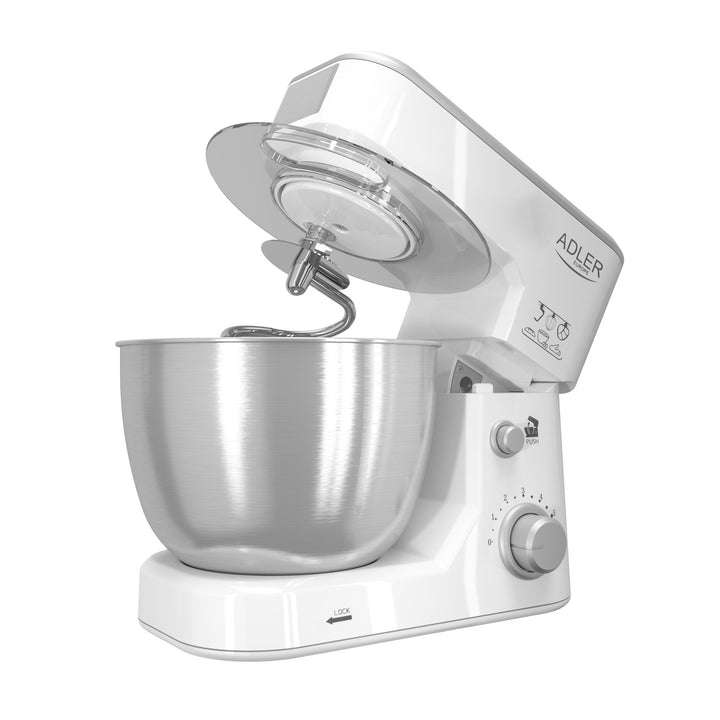 Planetárny kuchynský robot 1000W Adler AD 4216 - 6 rýchlostí