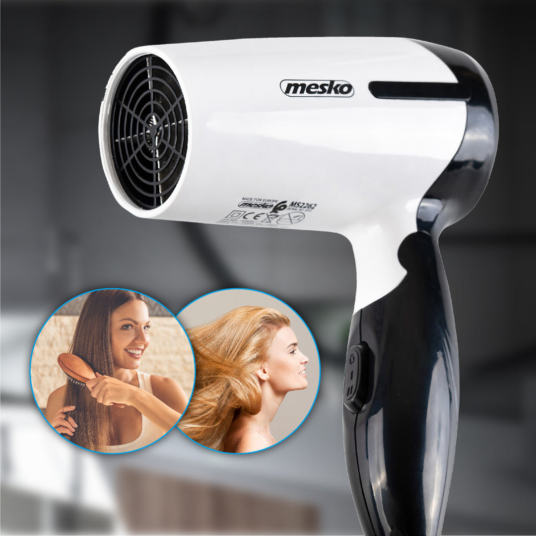 Mesko MS 2262 Cestovný sušič so sklopnou rukoväťou 1000W