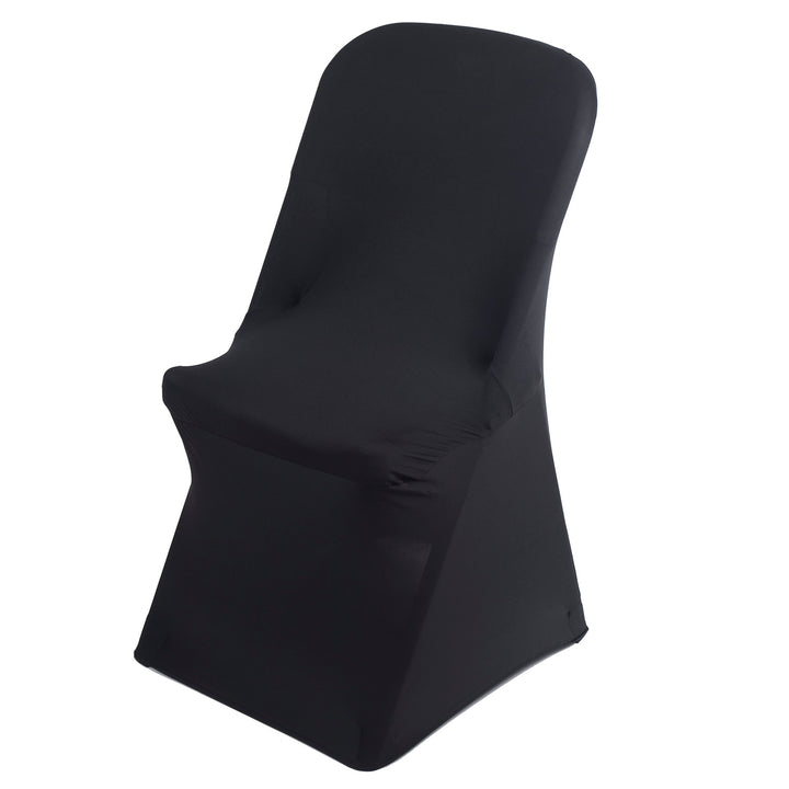 Zelenomodrý čierny poťah na stoličku, 88x50x45cm, Spandex, GB373