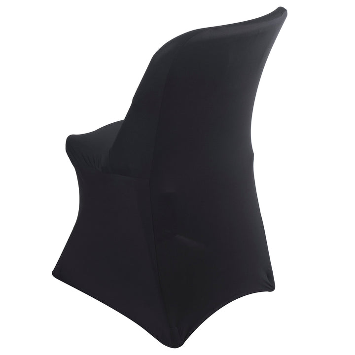 Zelenomodrý čierny poťah na stoličku, 88x50x45cm, Spandex, GB373