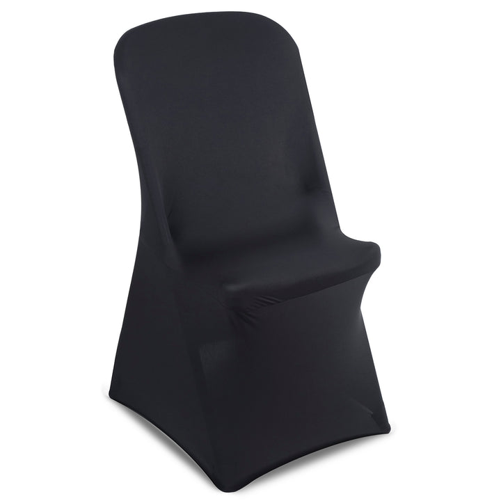 Zelenomodrý čierny poťah na stoličku, 88x50x45cm, Spandex, GB373
