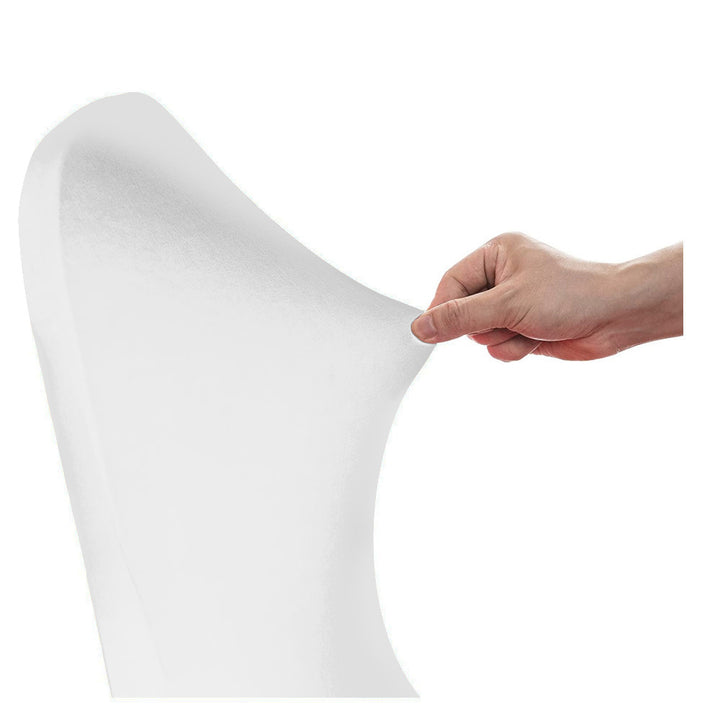 Zelenomodrý biely poťah na stoličku, 88x50x45cm, Spandex, GB374