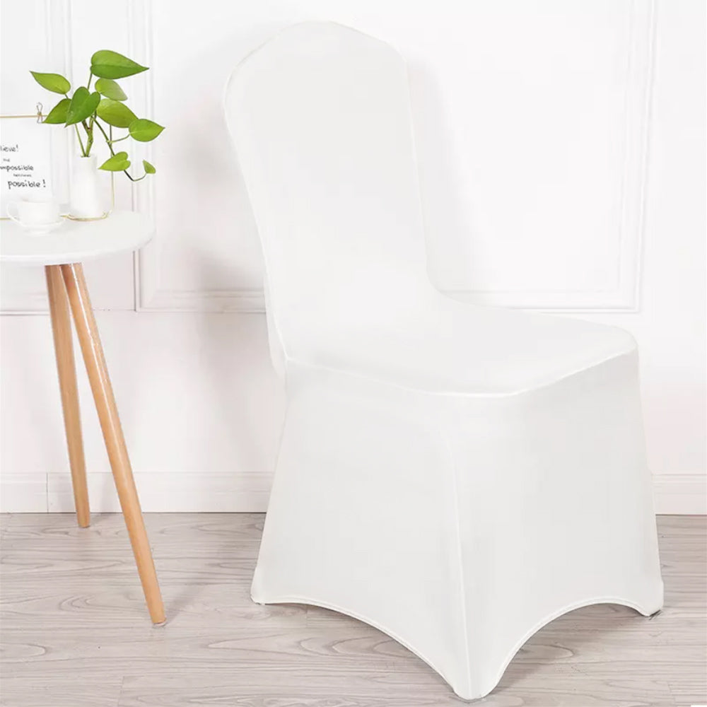 Zelenomodrý biely poťah na stoličku, 88x50x45cm, Spandex, GB374