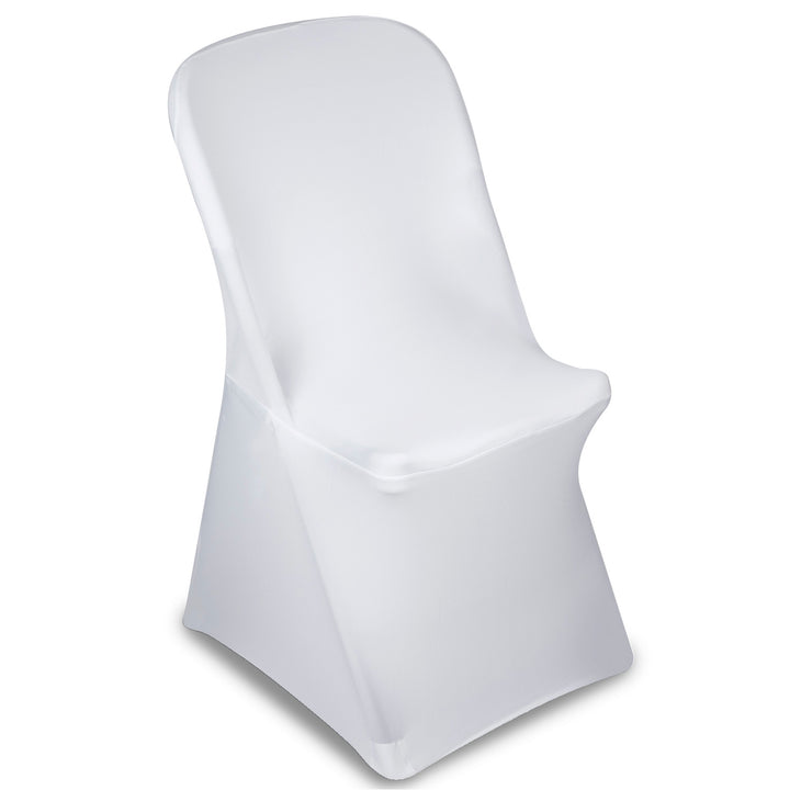 Zelenomodrý biely poťah na stoličku, 88x50x45cm, Spandex, GB374