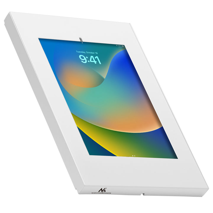 Maclean Reklamný držiak na tablet, nástenný držiak so zámkom, 9,7"-11", iPad/iPad Air/iPad Pro, Samsung Galaxy Tab A/Tab A7/Tab S6 Lite, MC-474W