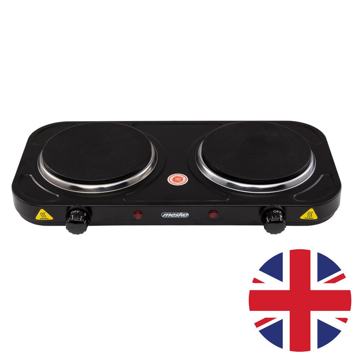 Dvojplatničkový elektrický sporák 2000W Mesko MS 6509 Britská zástrčka