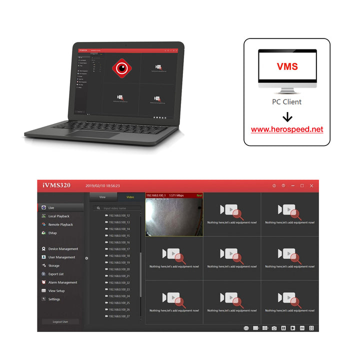 Maclean IPC 5MPx vonkajšia kopulovitá kamera, PoE, CMOS 1/2,8" SONY Starvis IMX335, H.265+, Onvif, MCTV-515