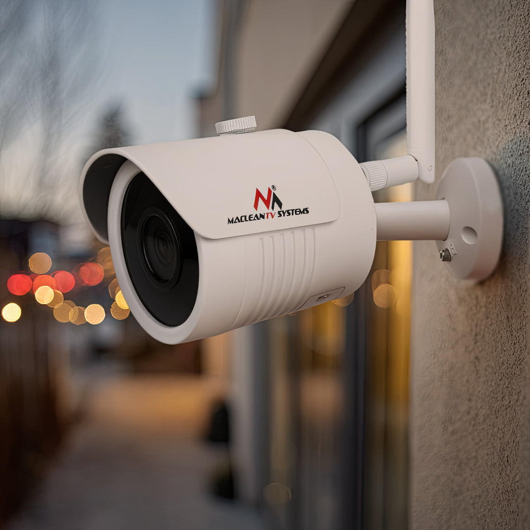 Maclean IP kamera IPC WiFi 5MPx vonkajšia, rohová, CMOS 1/2,5", H.264/H.264+/H.265/H.265+/JPEG/AVI, Onvif, MCTV-516