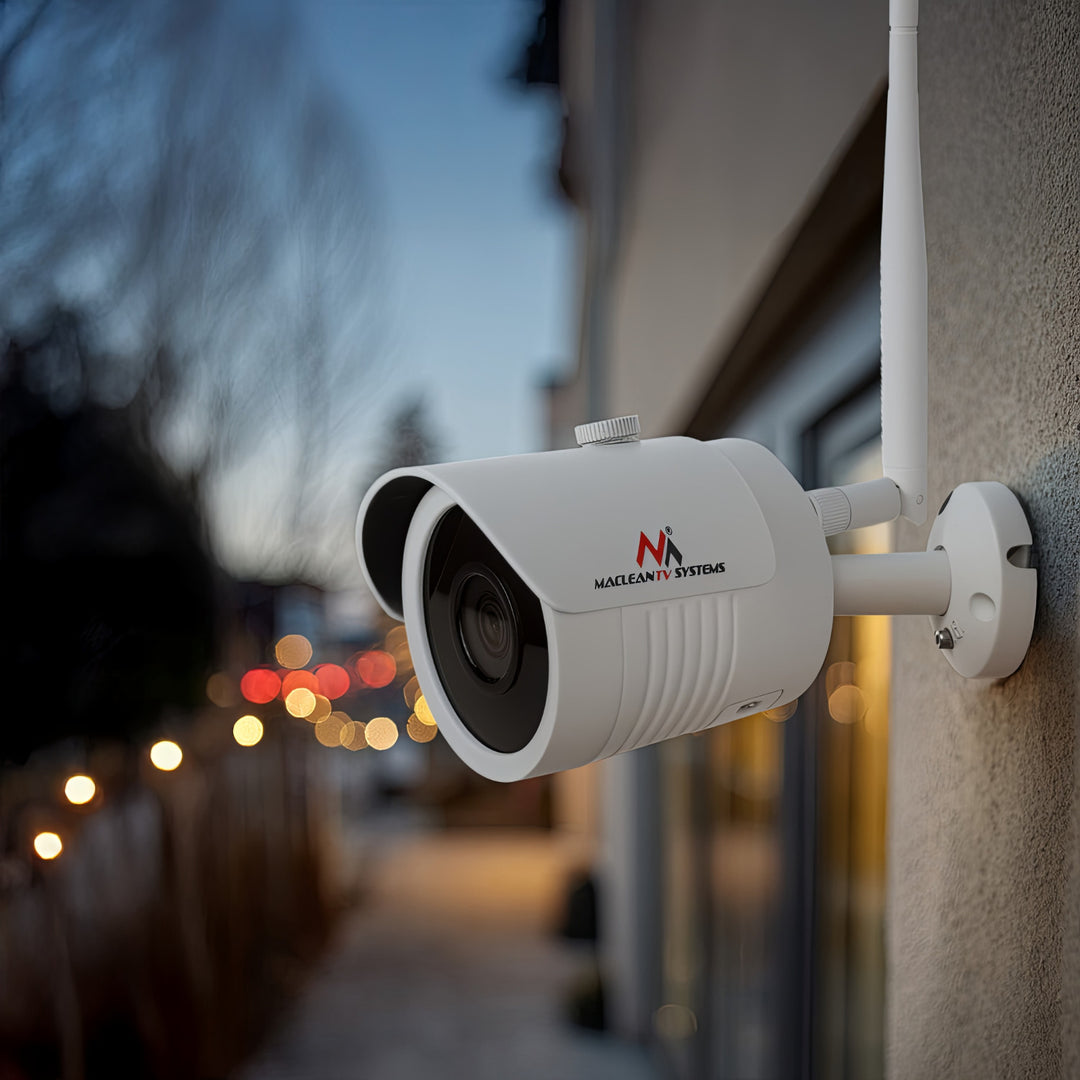 Maclean IP kamera IPC WiFi 5MPx vonkajšia, rohová, CMOS 1/2,5", H.264/H.264+/H.265/H.265+/JPEG/AVI, Onvif, MCTV-516