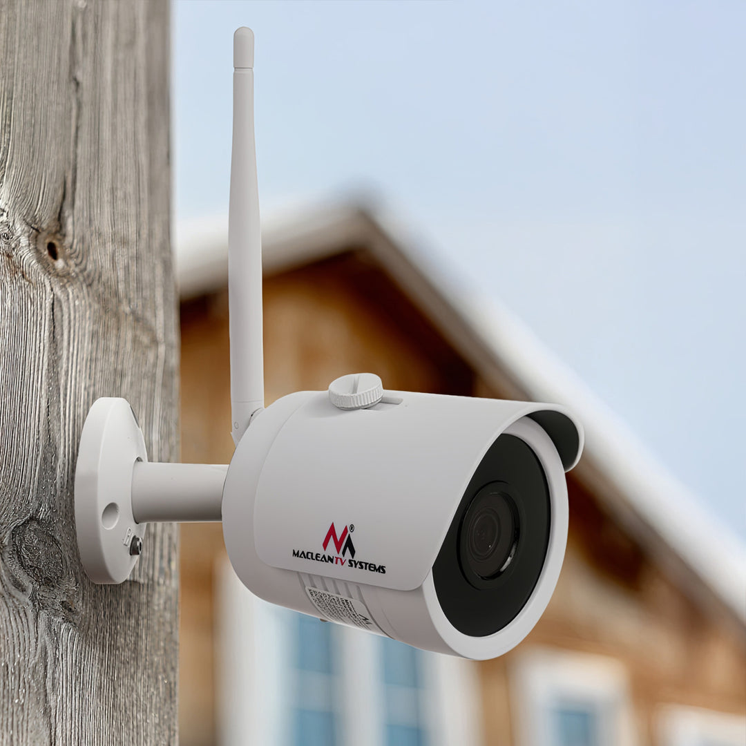 Maclean IP kamera IPC WiFi 5MPx vonkajšia, rohová, CMOS 1/2,5", H.264/H.264+/H.265/H.265+/JPEG/AVI, Onvif, MCTV-516