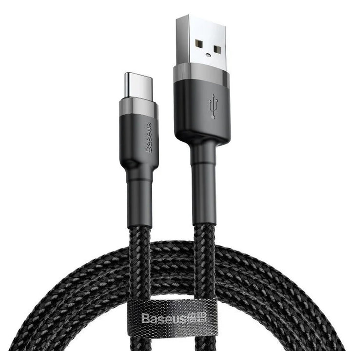 Kábel USB - USB-C 3 m Baseus Cafule CATKLF-UG1 Quick Charge 2A kábel na rýchle nabíjanie