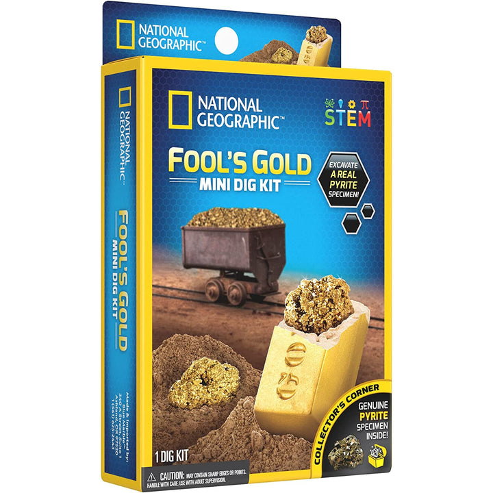 Súprava National Geographic - Bláznovo zlato (Impulse Mini Dig Fool's Gold)