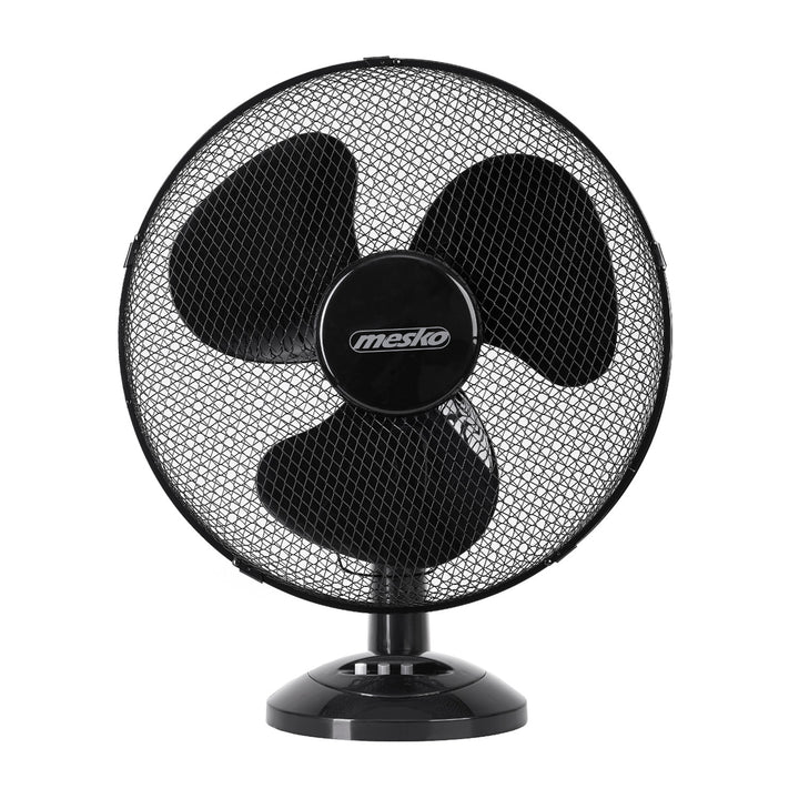 Stolný ventilátor 23cm 45W Mesko MS 7308, oscilácia, dve rýchlosti ventilátora
