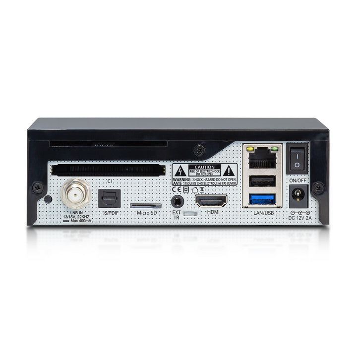 PULSe 4K mini prijímač (Verzia: 1x DVB-S2X tuner)
