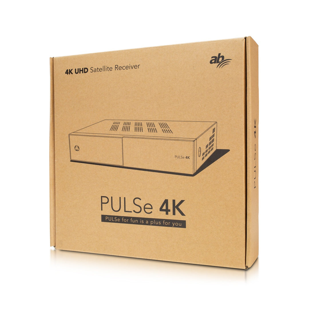 Prijímač AB PULSe 4K UHD (1x verzia s tunerom DVB-S2X)