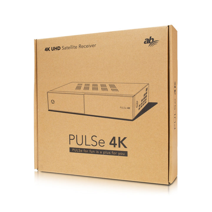Prijímač AB PULSe 4K UHD (1x verzia s tunerom DVB-S2X)
