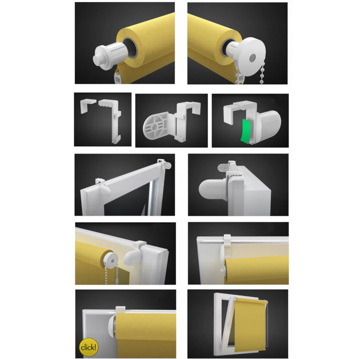 ROLLER BRANCH MECHANISM MINI WHITE - sada