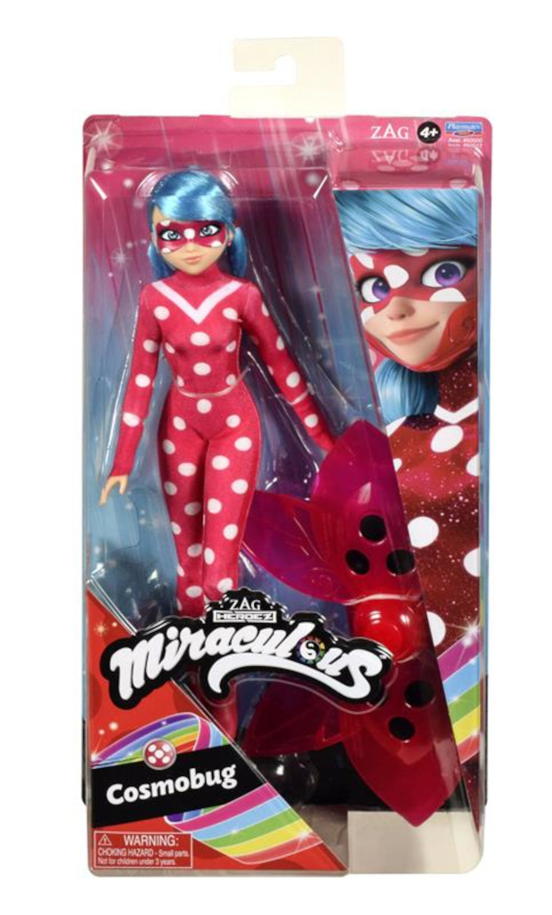 Zázračná bábika Cosmobug Ladybug - ohýbateľné ruky a nohy