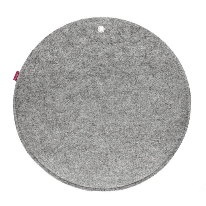 Bertoni plstený nástenný organizér Circle XL priemer 45 cm - sivý, 4 vrecká