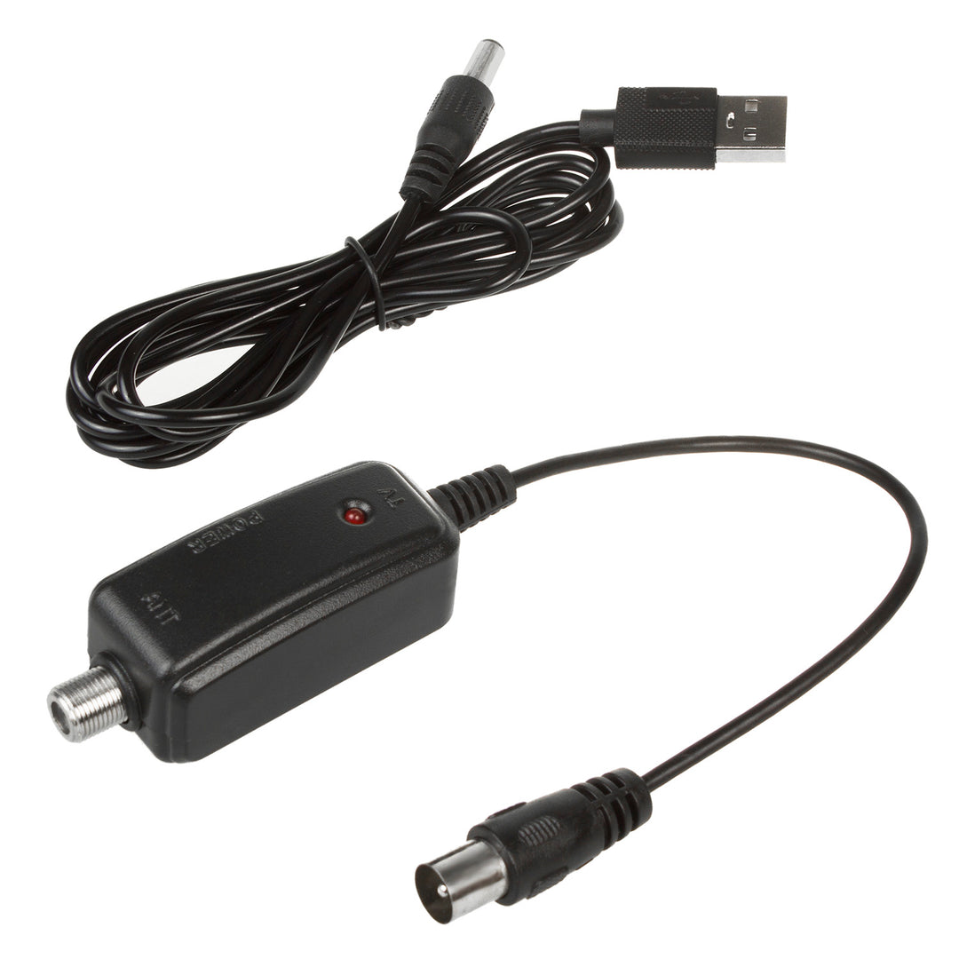 Smerová TV anténa DVB-T MUX 8 + 5 V usb adaptér