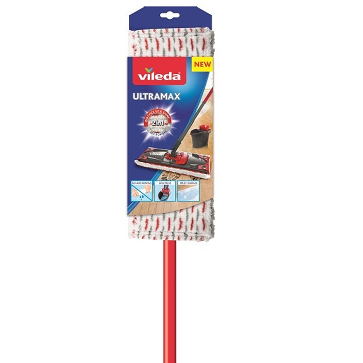 Vileda Ultramax mop s násadou + extra náplň do mopu
