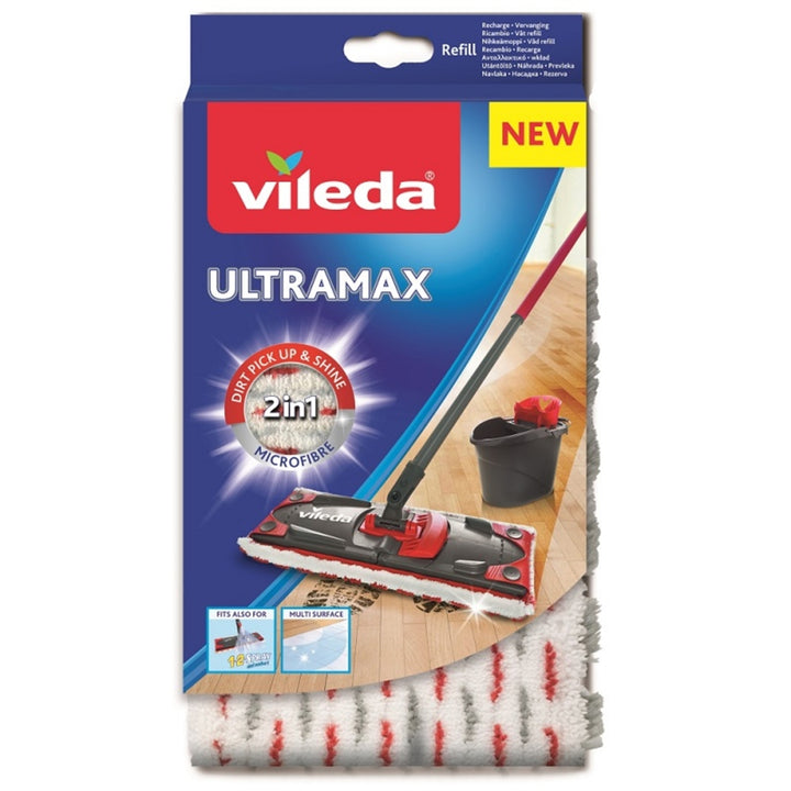 Vileda Ultramax mop s násadou + extra náplň do mopu
