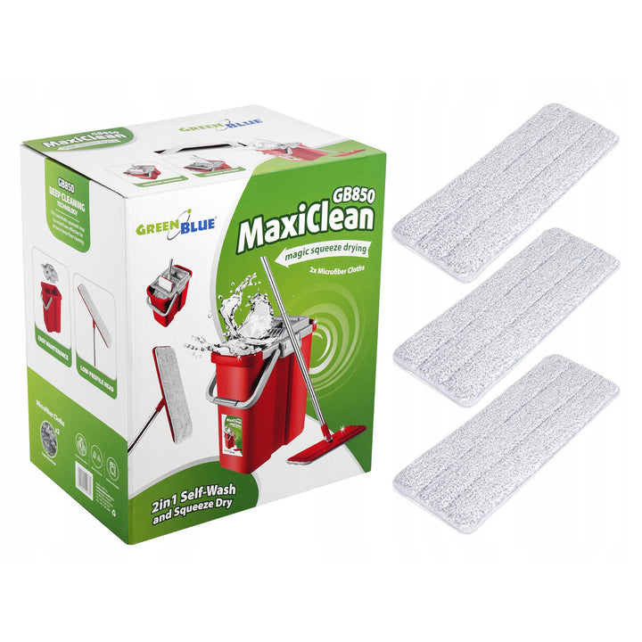 Automatické vedro na plochý mop + 3 vložky z mikrovlákna
