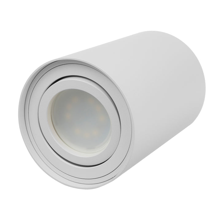 3x Maclean Round Plafond White MCE422 + 3x LED žiarovka GU10 5W 4000K