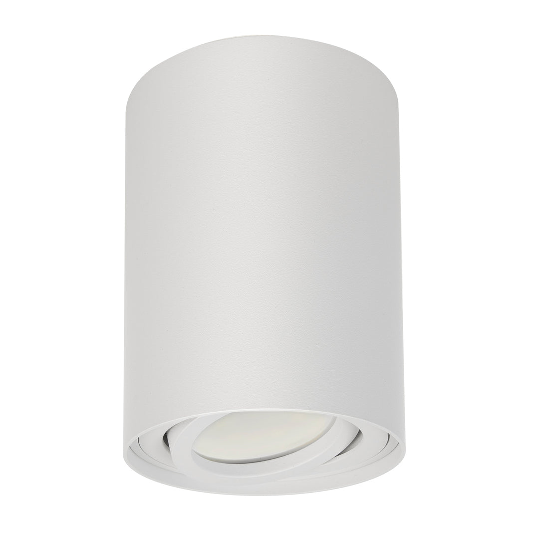 3x Maclean Round Plafond White MCE422 + 3x LED žiarovka GU10 5W 4000K