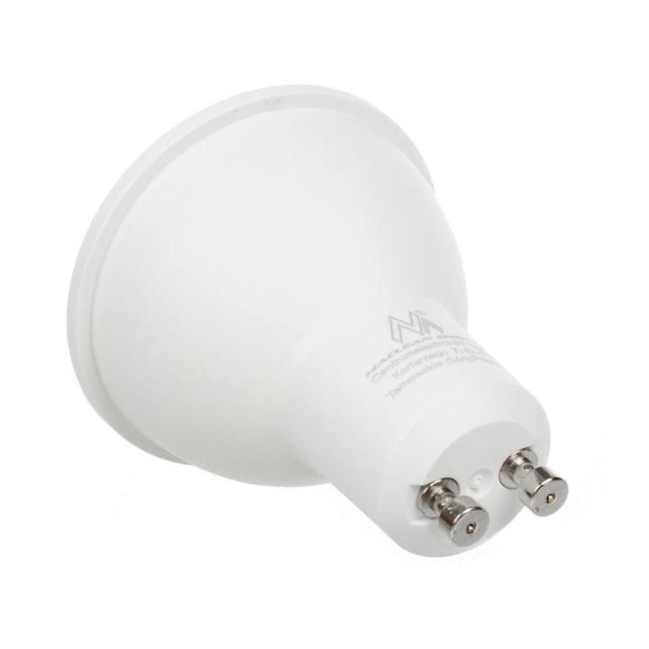 3x Maclean Round Plafond White MCE422 + 3x LED žiarovka GU10 5W 4000K