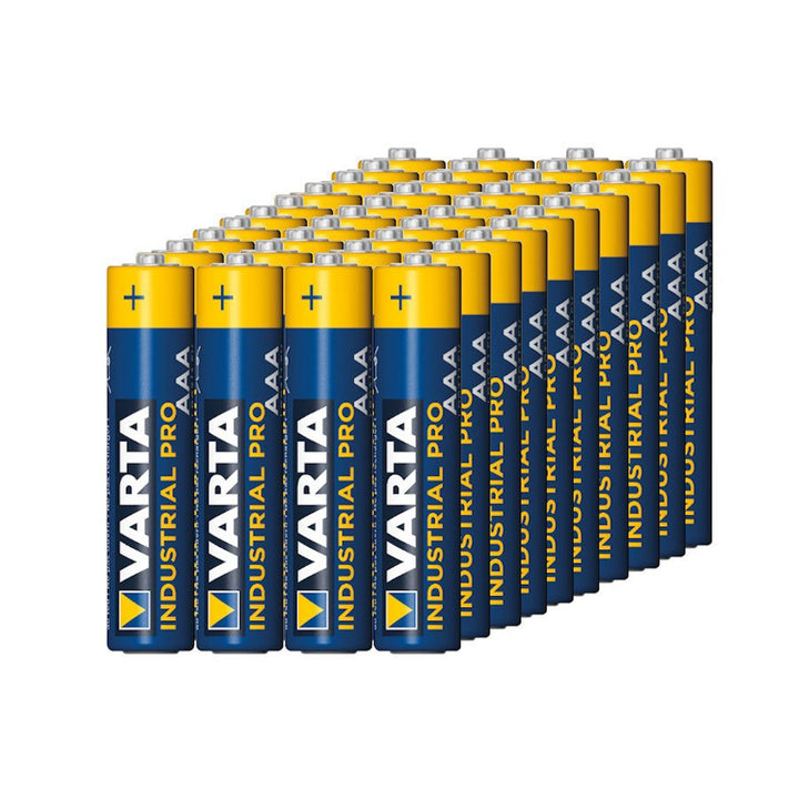 Alkalické batérie Varta Industrial AAA AA 80 kusov