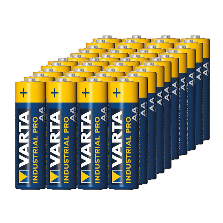 Alkalické batérie Varta Industrial AAA AA 80 kusov