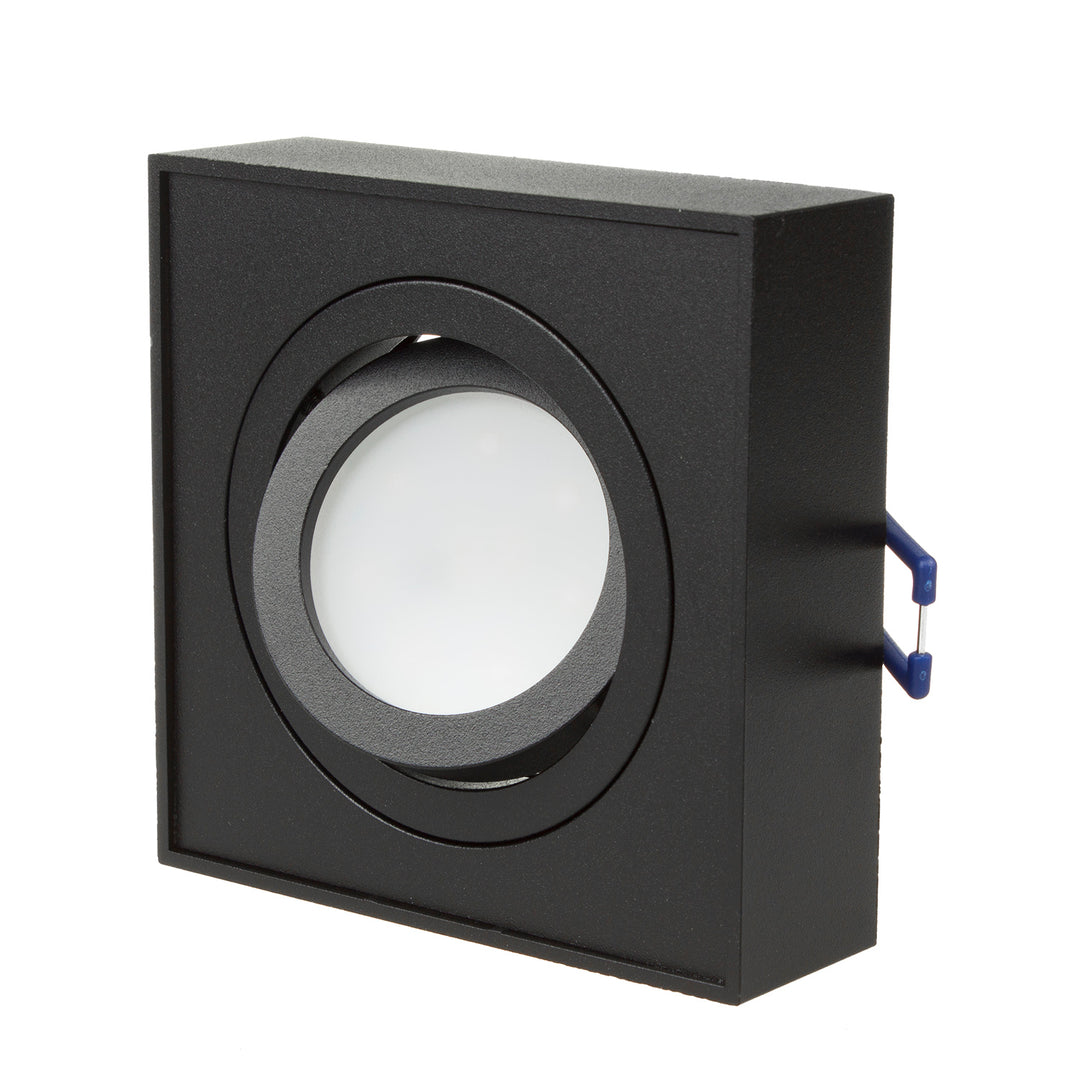 Svietidlo na zapustenú montáž MCE464 B 7W čierna + GU10