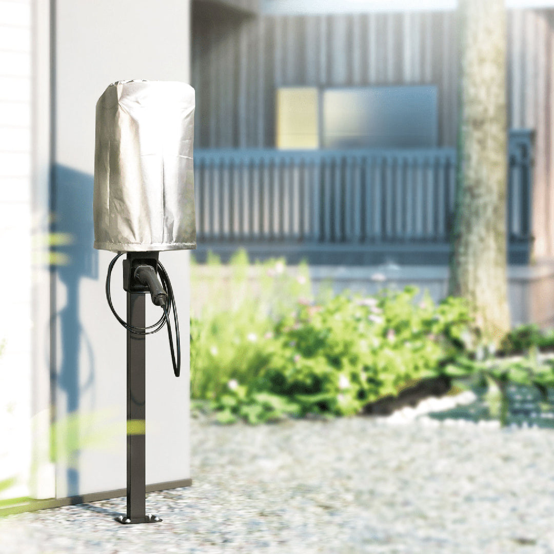Externý stojan pre nabíjačky EV a PHEV Maclean, oceľ, max. 15 kg, MCE456