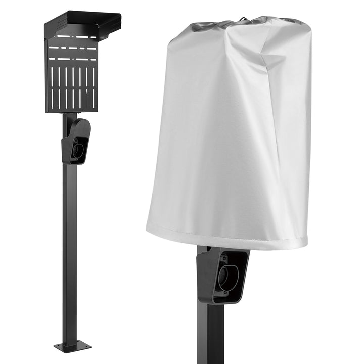 Externý stojan pre nabíjačky EV a PHEV Maclean, oceľ, max. 15 kg, MCE456