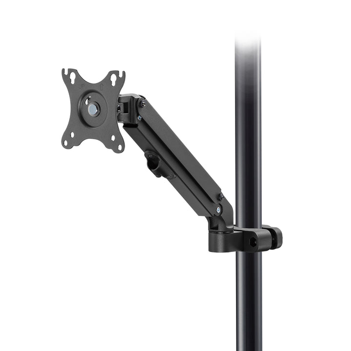 Držiak na monitor pre rúrku/stĺpik 28-60 mm Maclean, 17-27'', max. 7 kg, pružinový mechanizmus, MC-459