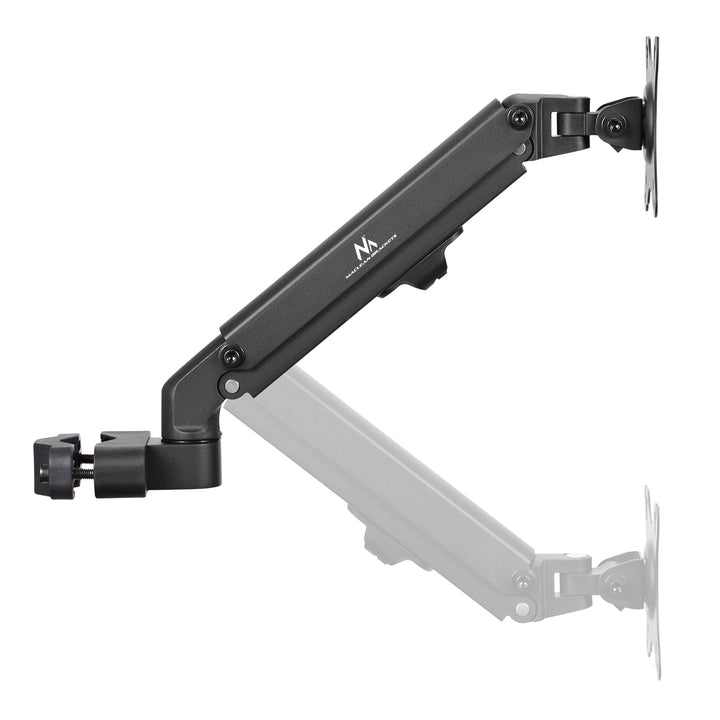 Držiak na monitor pre rúrku/stĺpik 28-60 mm Maclean, 17-27'', max. 7 kg, pružinový mechanizmus, MC-459