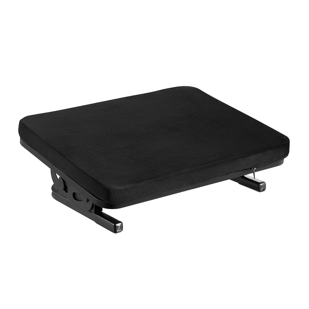 Ergonomická opierka nôh Maclean, opierka nôh, plynulo nastaviteľný uhol, odnímateľný vankúš, MC-460