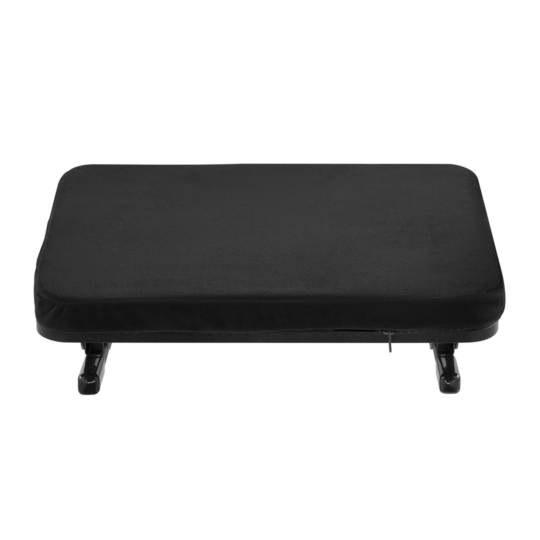 Ergonomická opierka nôh Maclean, opierka nôh, plynulo nastaviteľný uhol, odnímateľný vankúš, MC-460