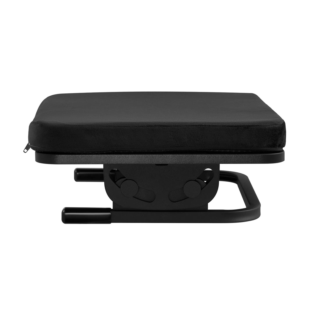 Ergonomická opierka nôh Maclean, opierka nôh, plynulo nastaviteľný uhol, odnímateľný vankúš, MC-460