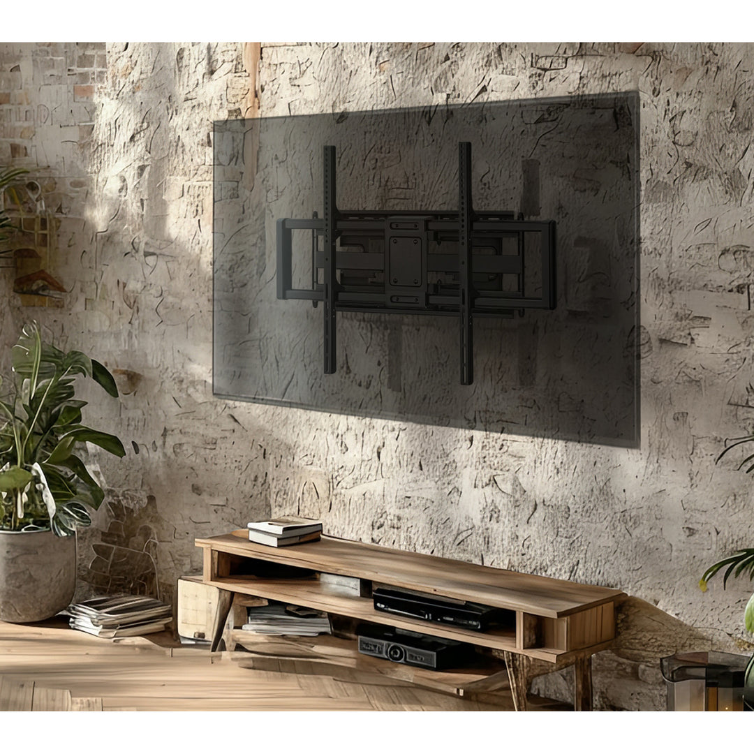 Ekonomický držiak na TV Maclean, max. VESA900x600, 60-120", 120 kg, čierny, MC-482